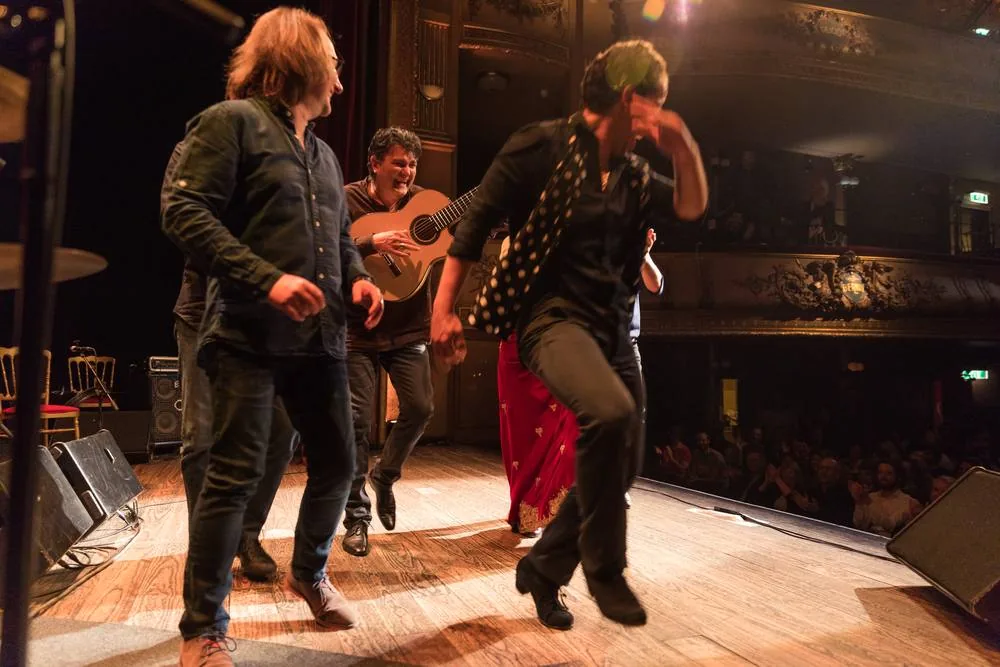 Antonio Segura, moment de scène flamenco
